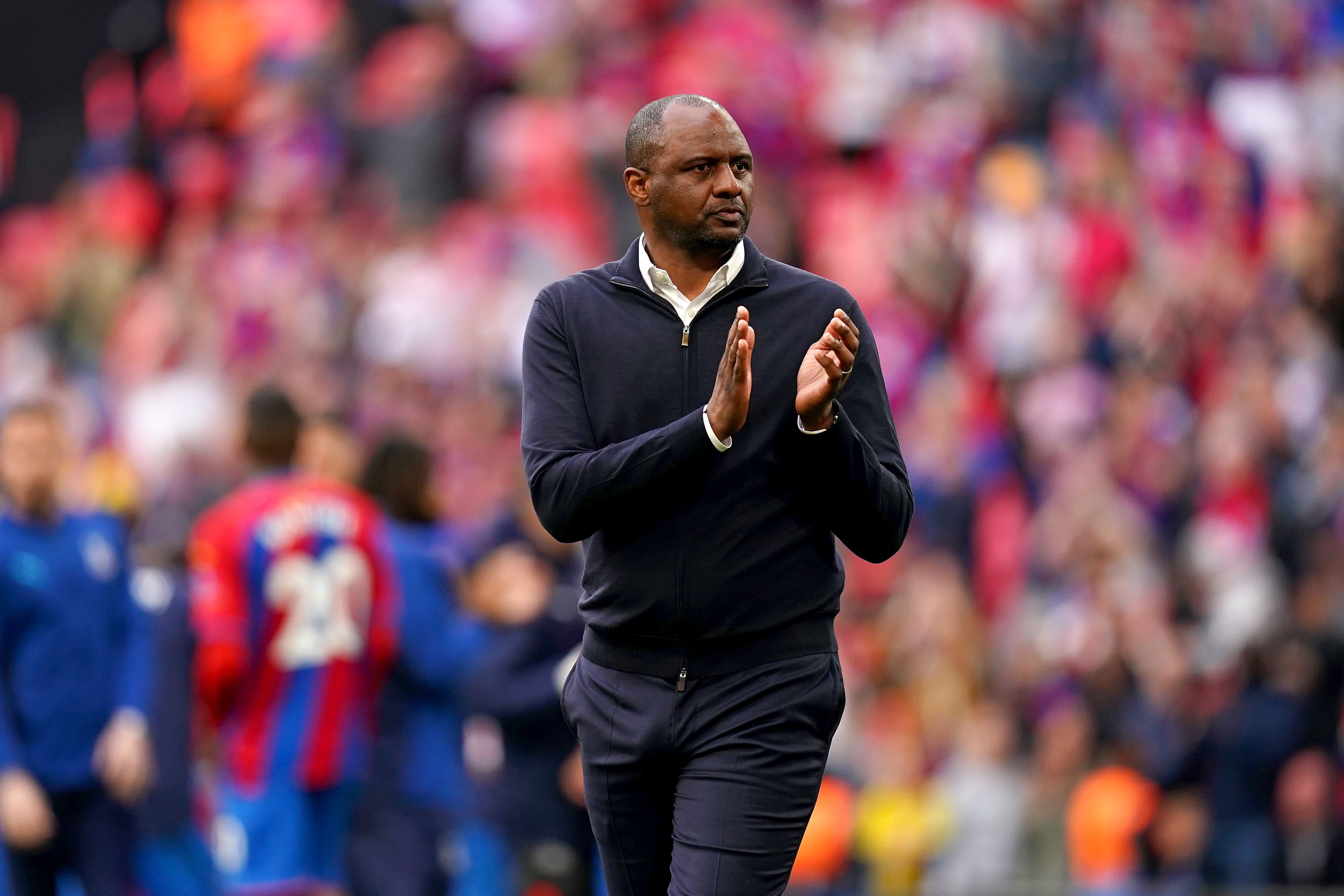 Patrick Vieira was let go after Palace failed to record a single win so far in 2023 (John Walton/PA)