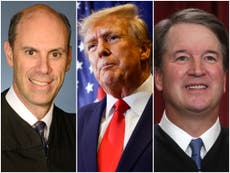 Judge who could decide Trump’s fate once lived with Supreme Court justice Brett Kavanaugh