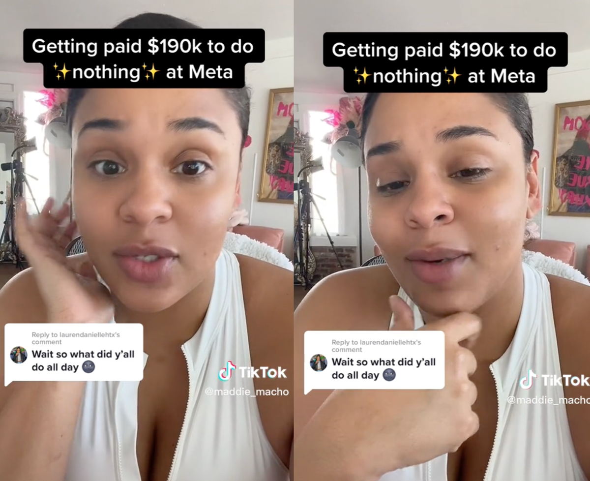 Former Meta recruiter claims she got paid $190,000 a year to do 'nothing'