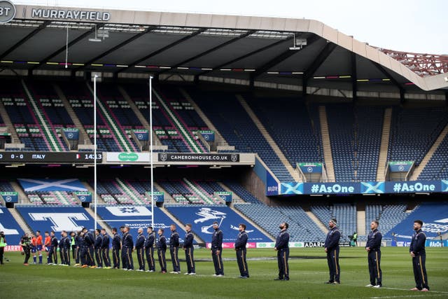 Scotland and Italy will do battle at Murrayfield (Jane Barlow/PA)