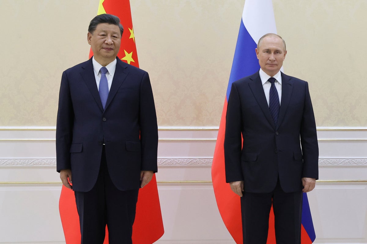 Ukraine-Russia war – live: Putin to host ‘strategic’ meeting with Xi Jinping after Mariupol visit
