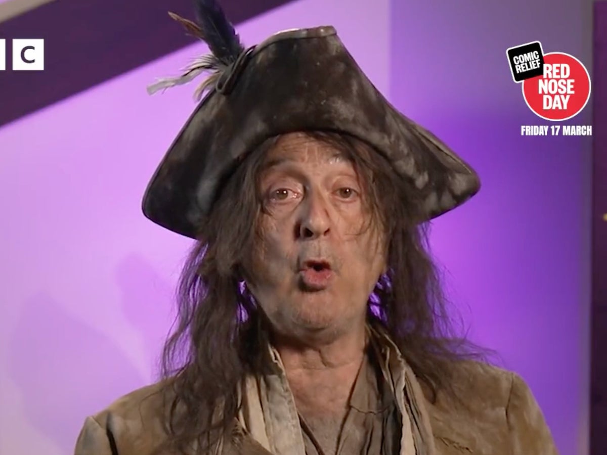 Tony Robinson reprises Blackadder role to read ‘grown-up’ bedtime story on Comic Relief