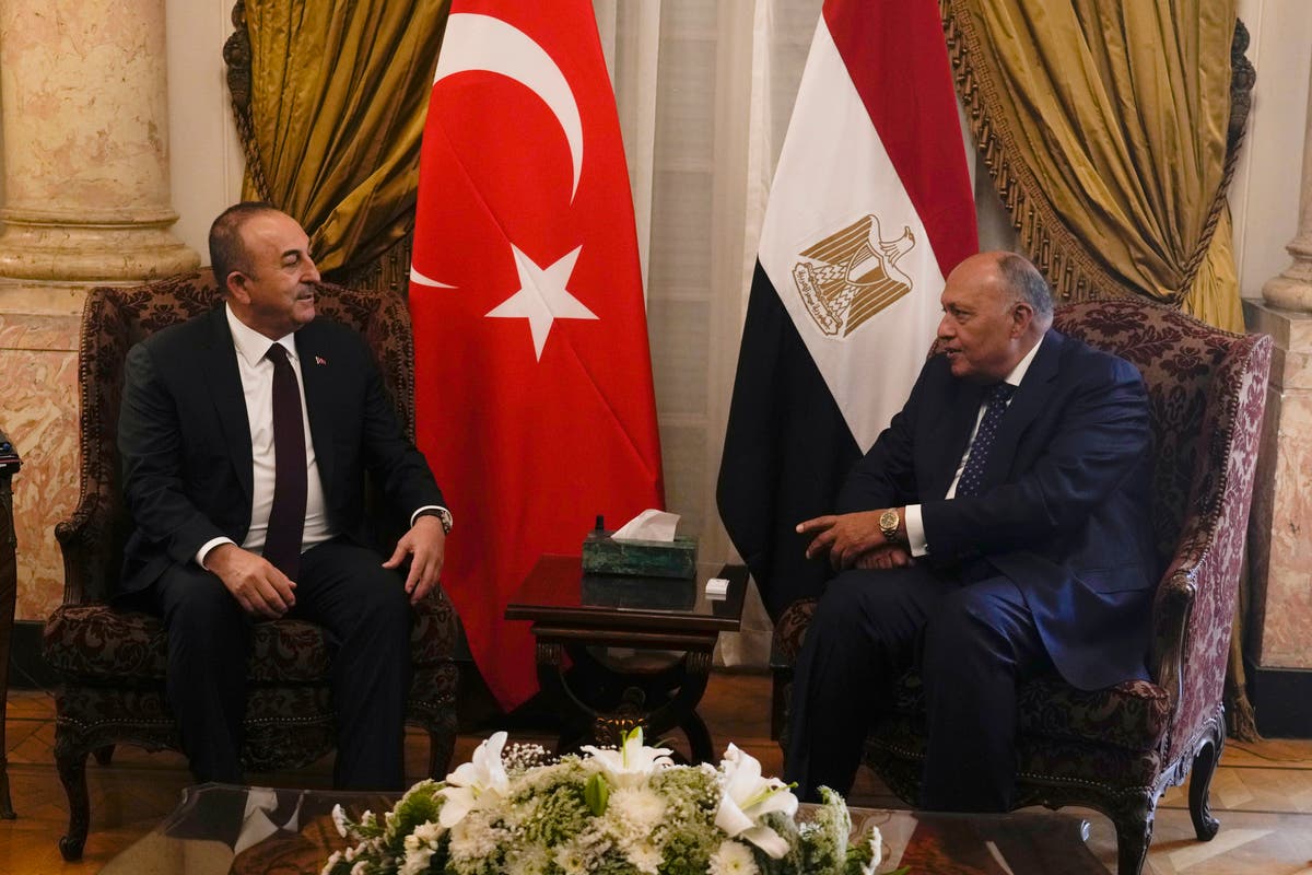Turkey’s top diplomat visits Cairo in effort to mend ties | The Independent