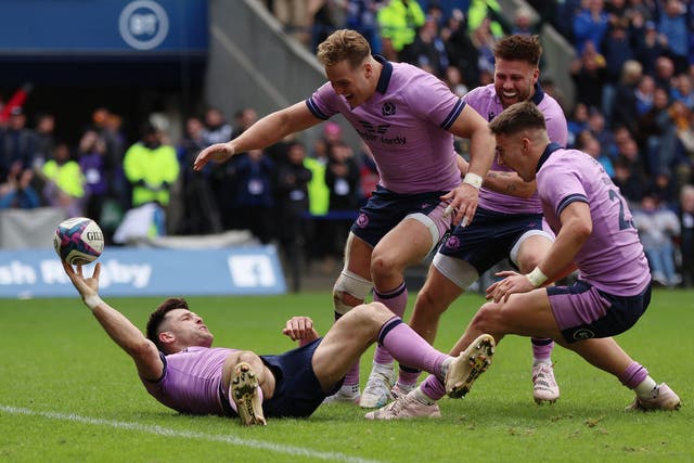 <p>Scotland held on to defeat Italy at Murrayfield </p>