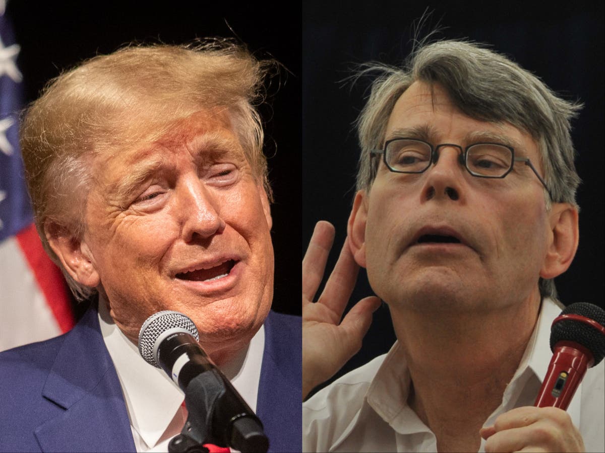 ‘No one is above the law’: Stephen King and other celebrities react as Trump says he’ll be arrested next week - The Independent