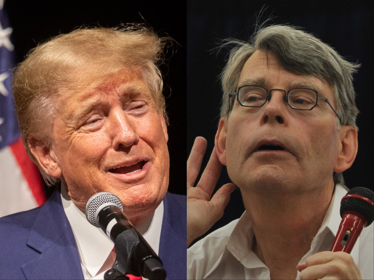 ‘No one is above the law’: Stephen King and other celebrities react as Trump says he’ll be arrested next week