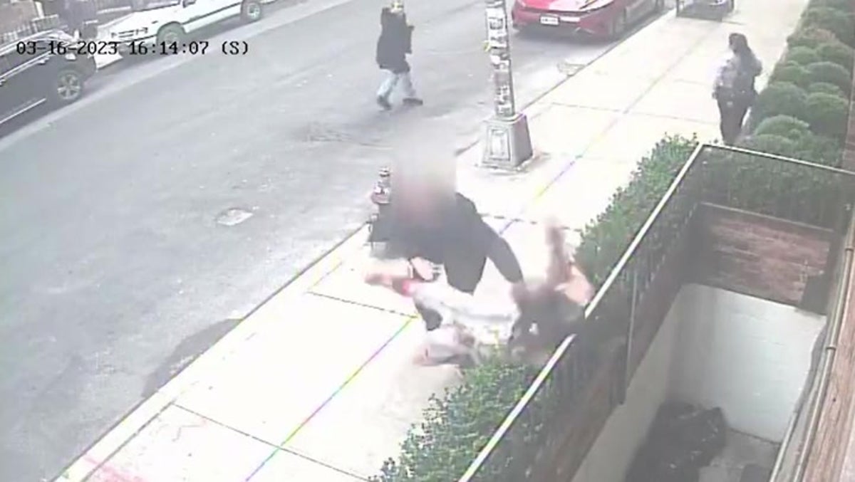 Bystander apprehends armed suspect fleeing police in Manhattan