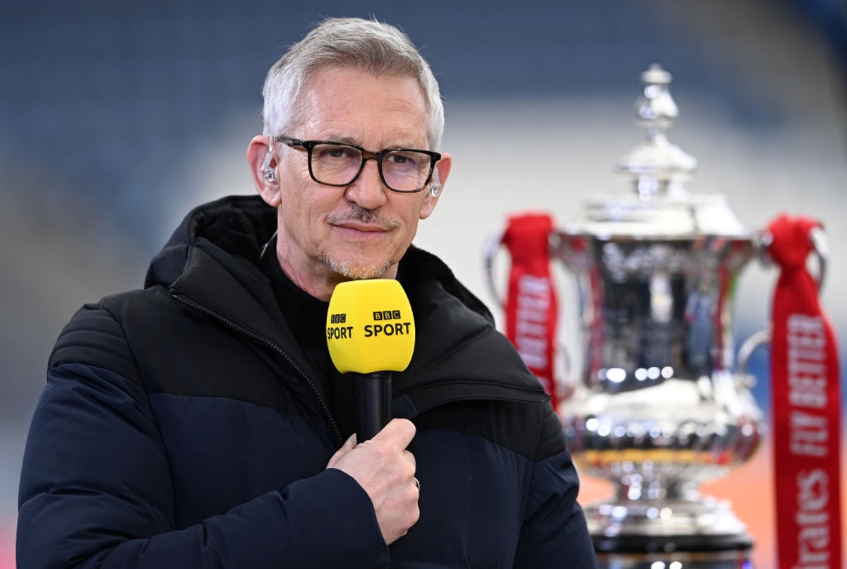 Gary Lineker and Alan Shearer ‘glad to be back to normality’ in return to TV after BBC row