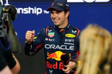 Sergio Perez takes surprise pole for Saudi Arabian GP after Max Verstappen encounters power issue