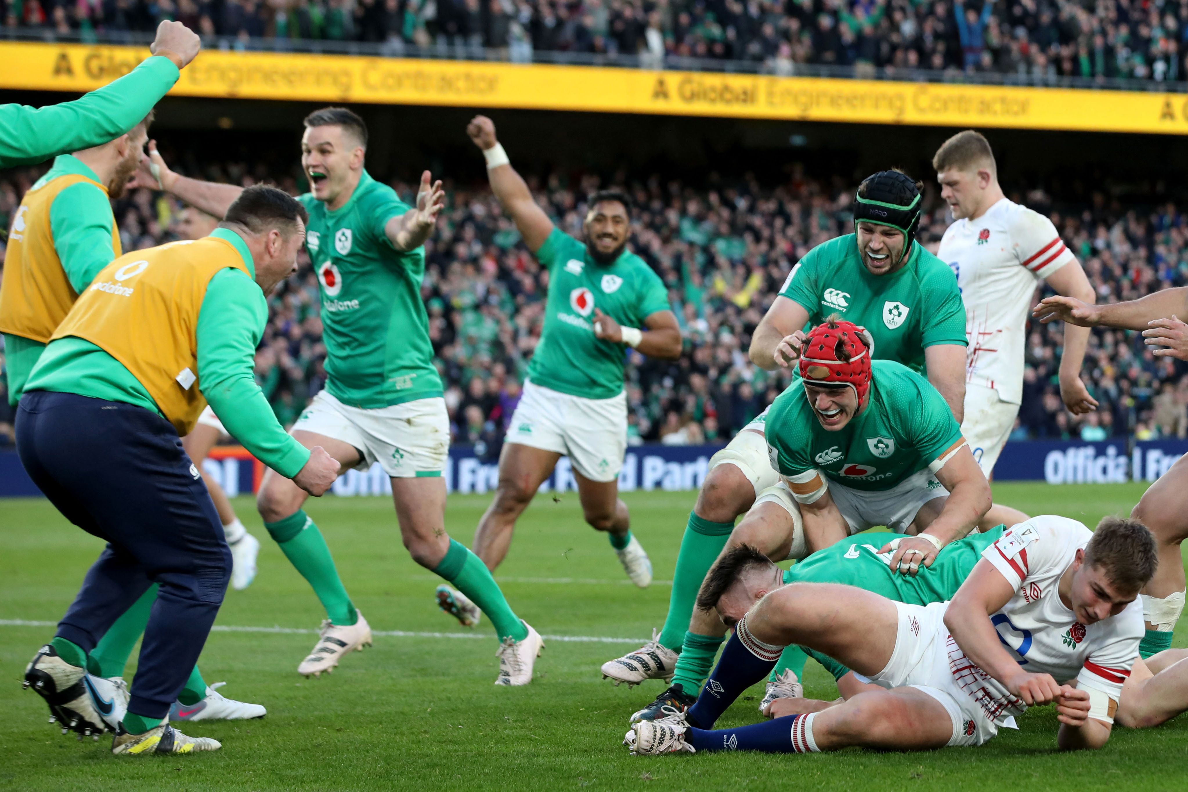 england v ireland rugby tv