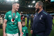 Andy Farrell hails Johnny Sexton as Ireland’s best player ever after Dublin win