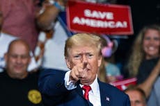 Nancy Pelosi and Democrats condemn Trump’s ‘reckless’ statement as he stokes unrest over indictment