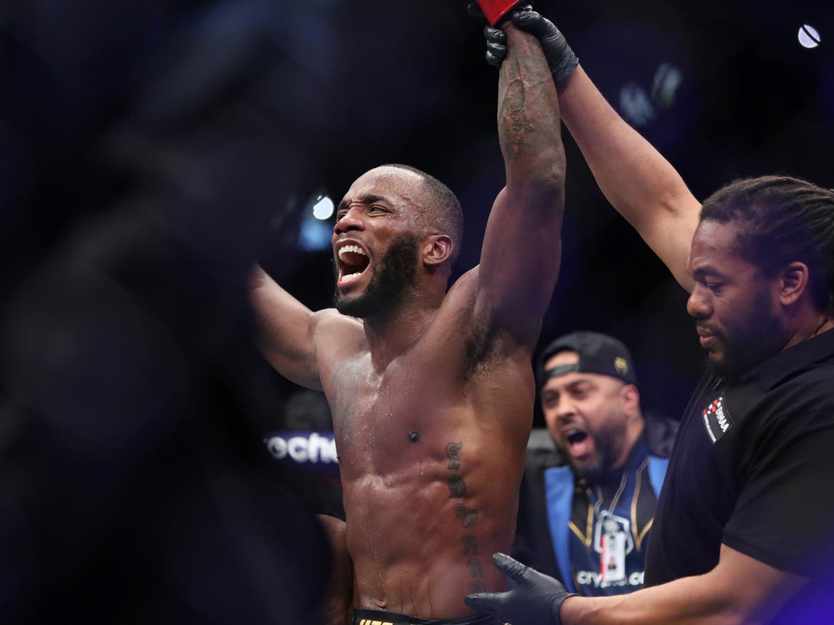 UFC 286: ليون إدواردز يهزم كامارو عثمان ليحتفظ بلقب وزن الوسط.