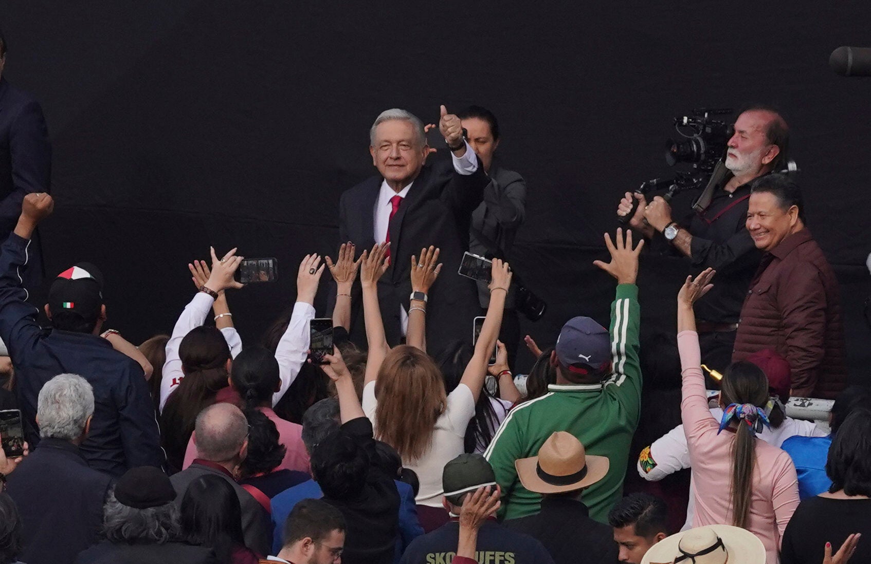 Mexico President Holds Massive Rally Ahead Of 2024 Elections TrendRadars   Mexico Anniversary 94373 