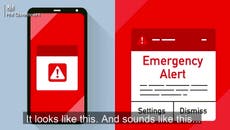 Listen to what the government emergency alert sent to phones will sound like
