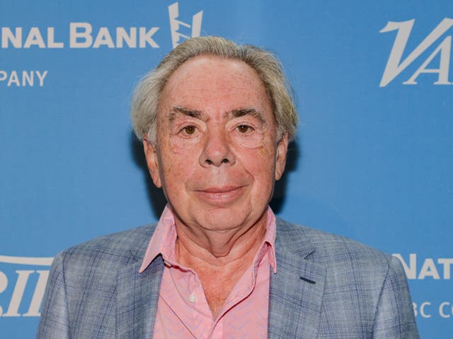 <p>Andrew Lloyd Webber pictured in 2021</p>