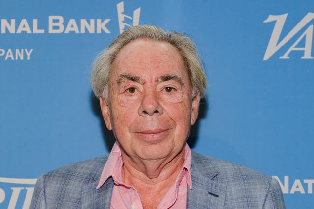 <p>Andrew Lloyd Webber pictured in 2021</p>