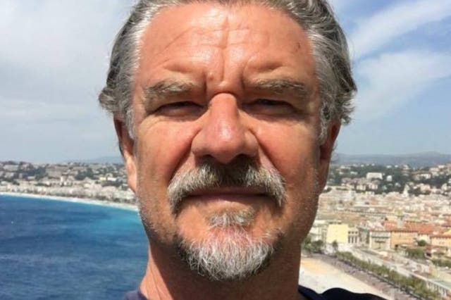 <p>Actor Peter Hardy, as seen in a self-shot photograph</p>