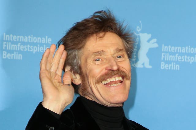 <p>Willem Dafoe pictured in February 2023</p>