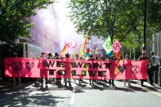 Dozens of civil society groups to stand with Extinction Rebellion for days of protest at Houses of Parliament