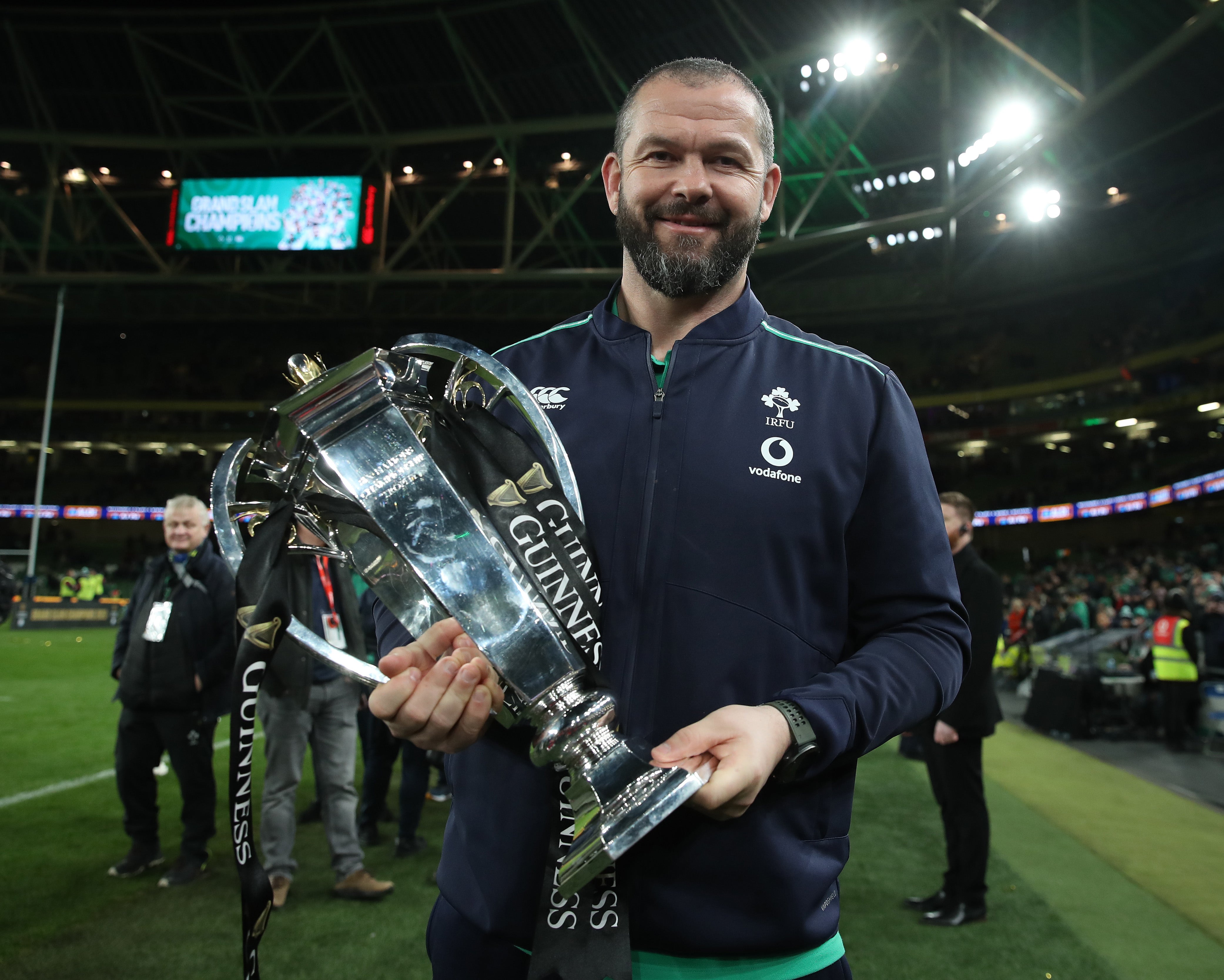 Andy Farrell guided Ireland to a Six Nations Grand Slam earlier this year