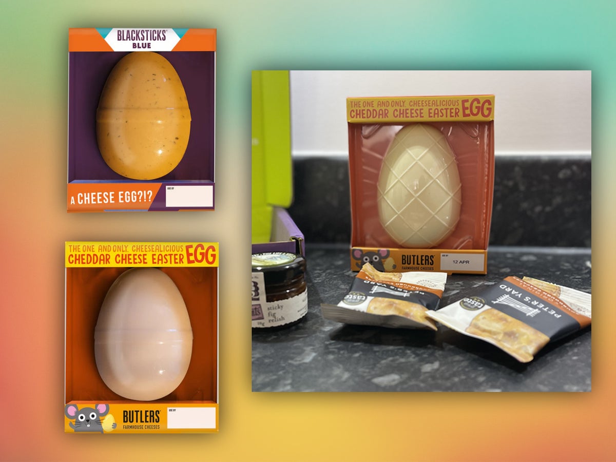 Hate chocolate? You can get a cheese Easter egg instead – here’s our verdict