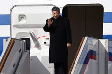 China’s Xi Jinping arrives in Moscow to meet Putin for state visit