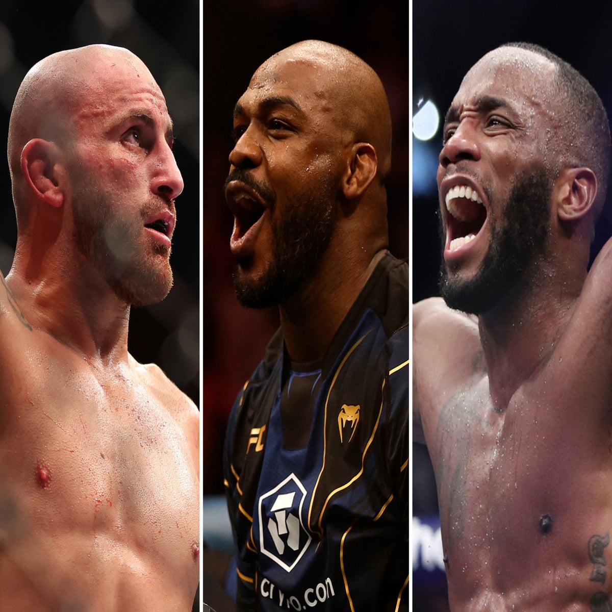 Who are the 10 best black fighters in the world currently?
