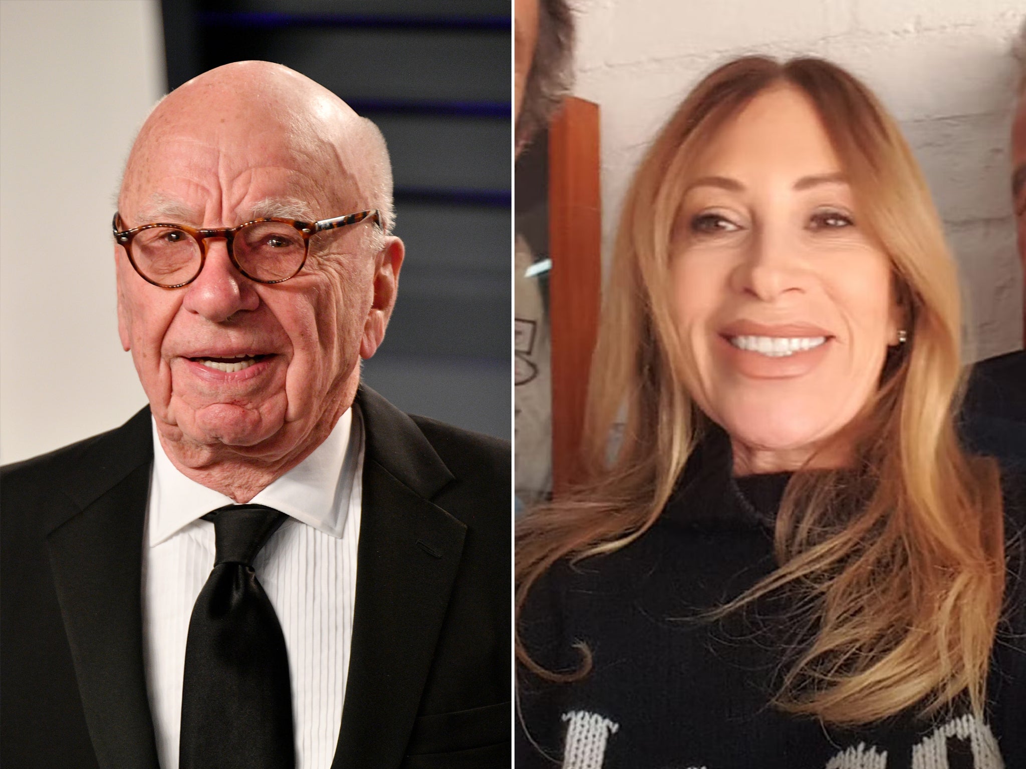 Rupert Murdoch engaged Media mogul to marry Ann Lesley Smith after divorcing Jerry Hall The Independent picture photo