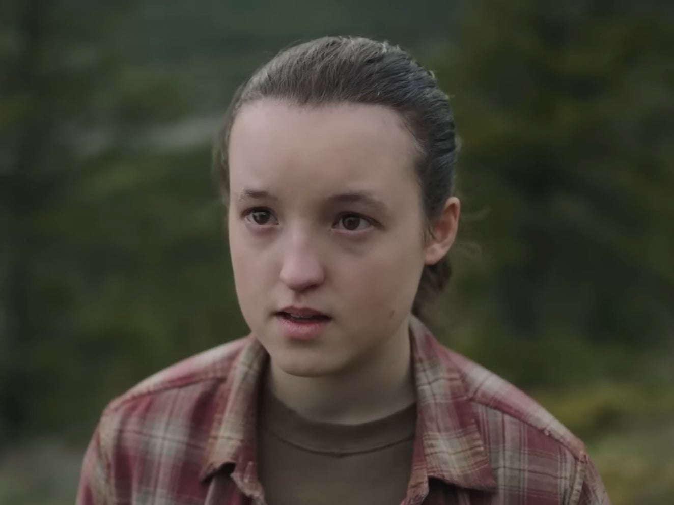 Ellie (Bella Ramsey) in the final scene of ‘The Last of Us’ season one