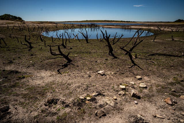 Half the world’s population live in areas that are vulnerable to climate change, with hazards such as extreme heat set to become far worse at current emission levels (Ben Birchall/PA)