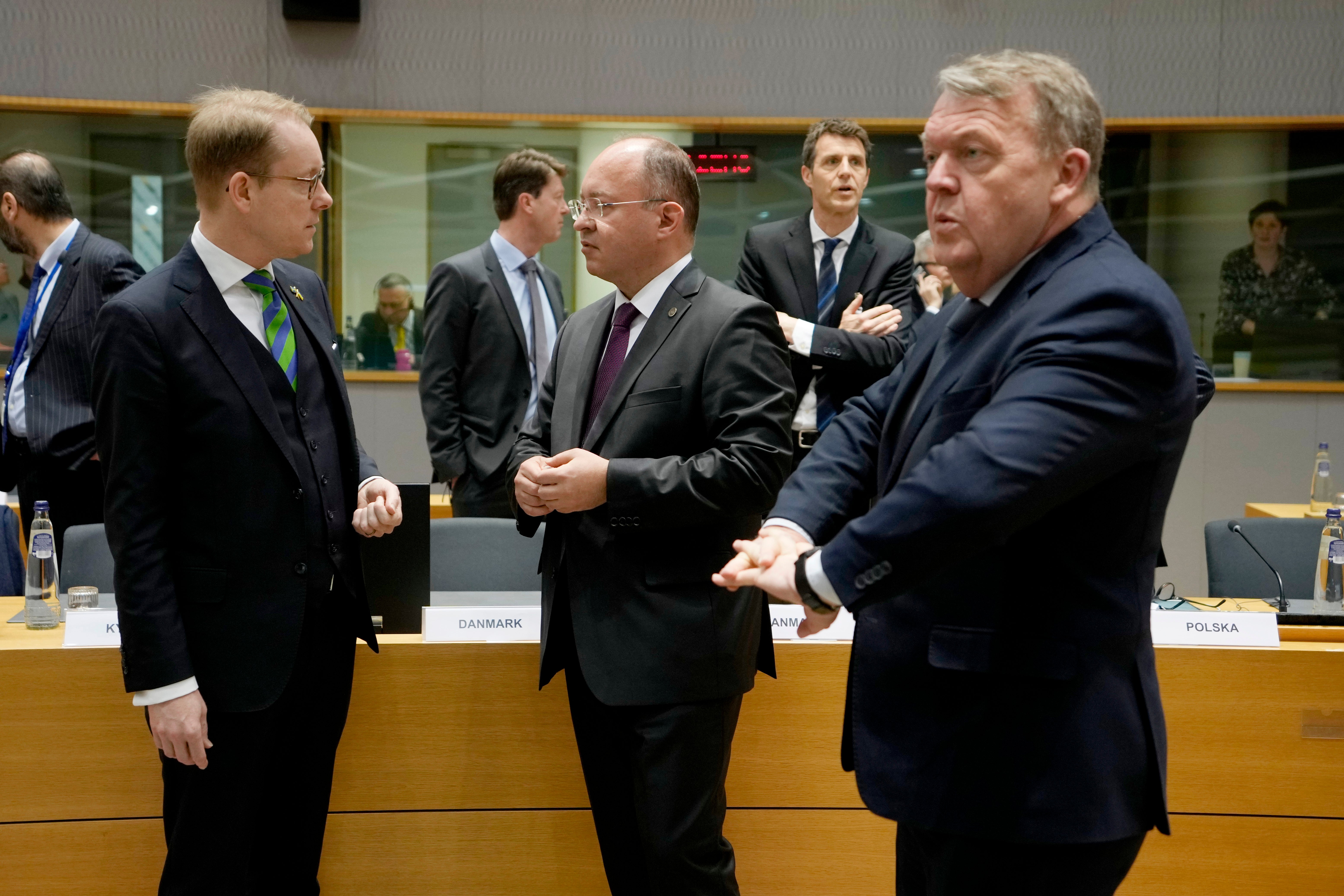 Belgium EU Foreign Ministers