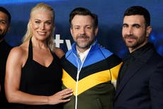 Watch live as Ted Lasso joins White House news briefing