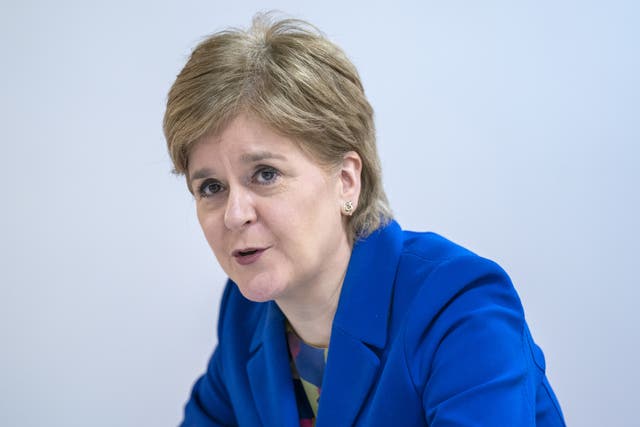 Nicola Sturgeon said she has ‘never doubted’ her decision to step down as SNP leader and Scottish First Minister (Jane Barlow/PA)