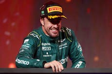 Fernando Alonso grins as he addresses Taylor Swift dating rumours