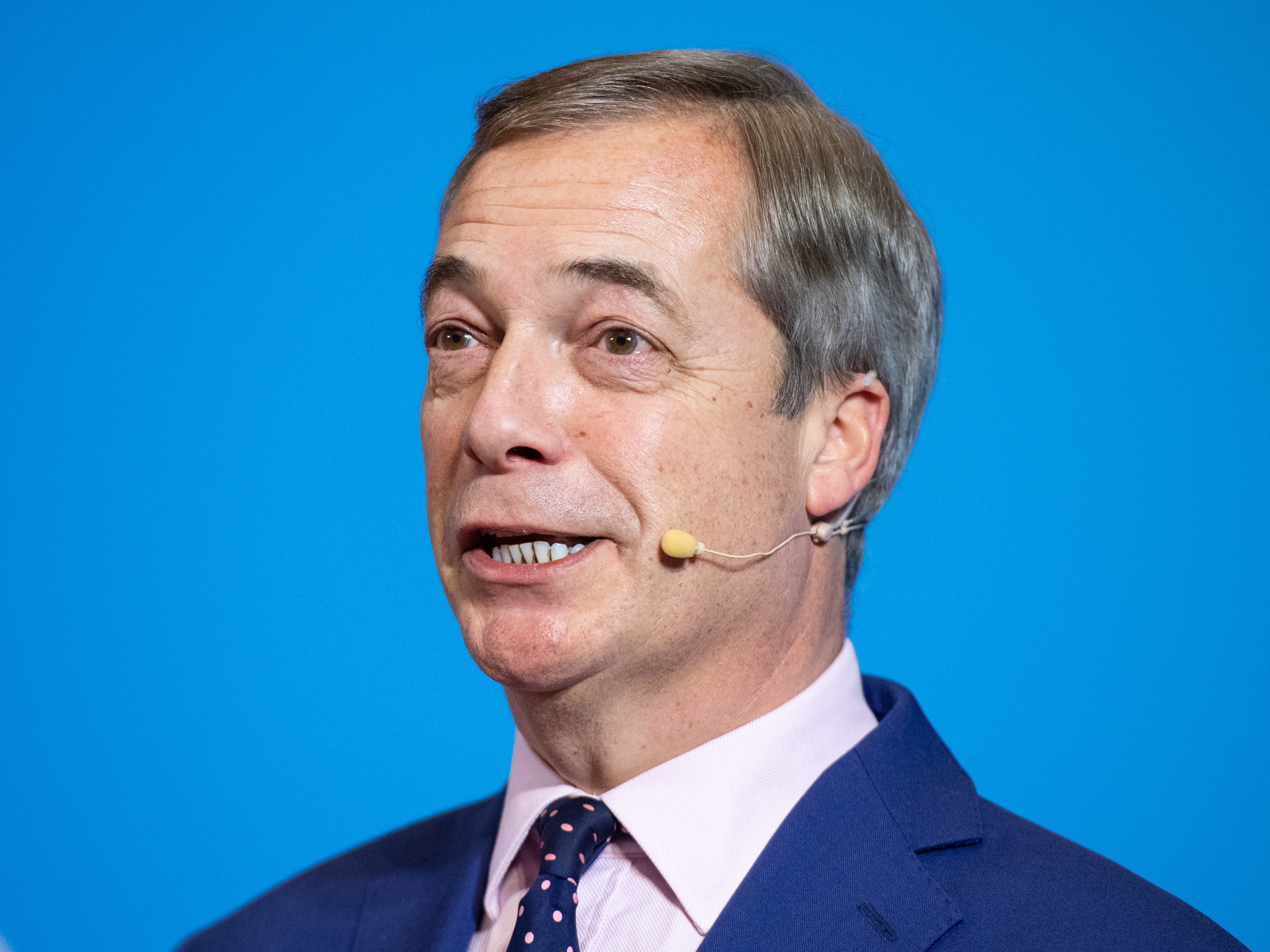 Nigel Farage, honorary president of Reform UK party