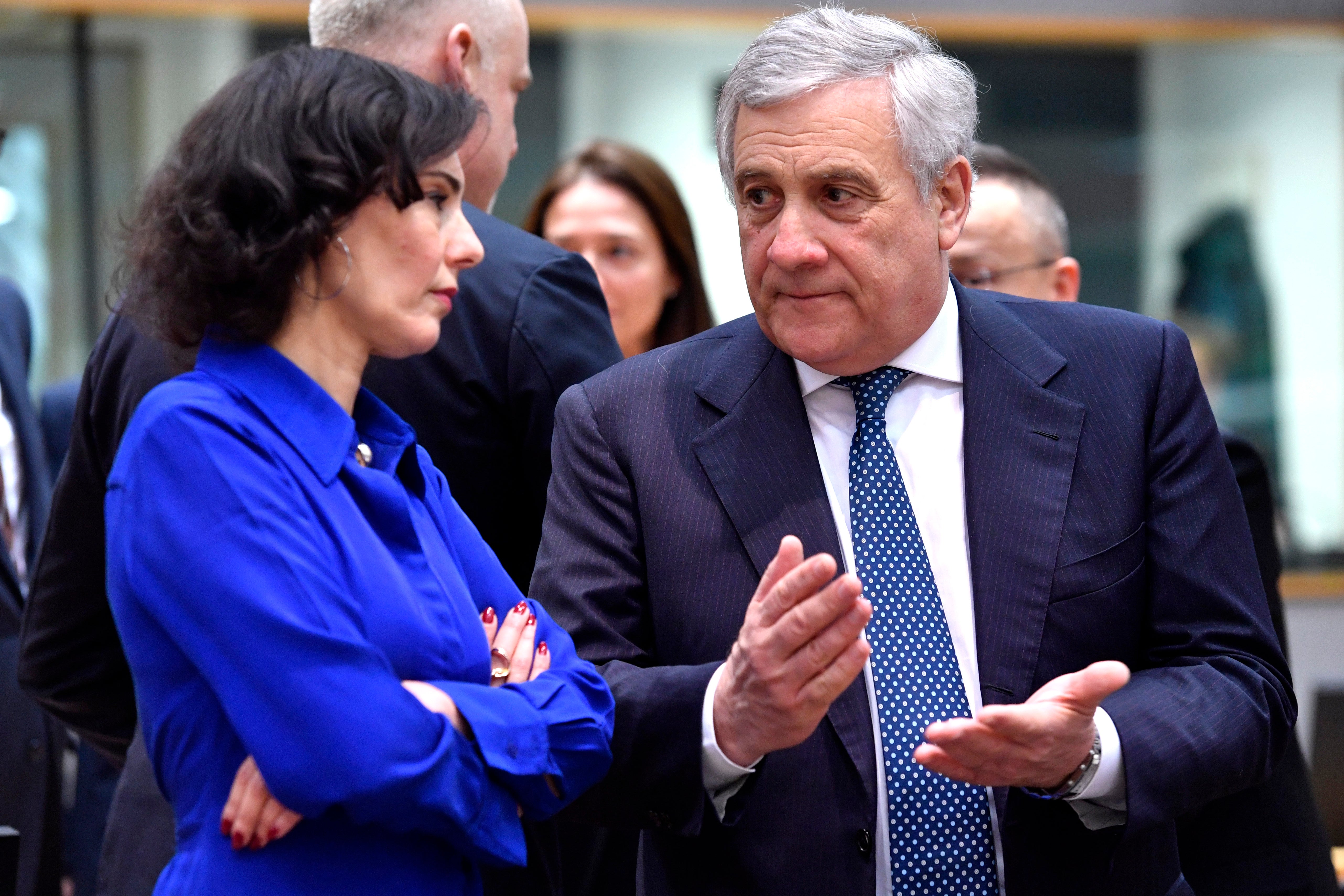 Belgium EU Foreign Defense Ministers