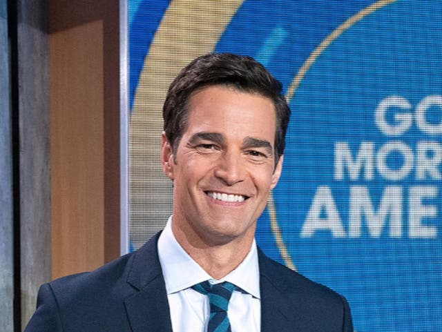 <p>Rob Marciano worked for ABC News for 10 years</p>