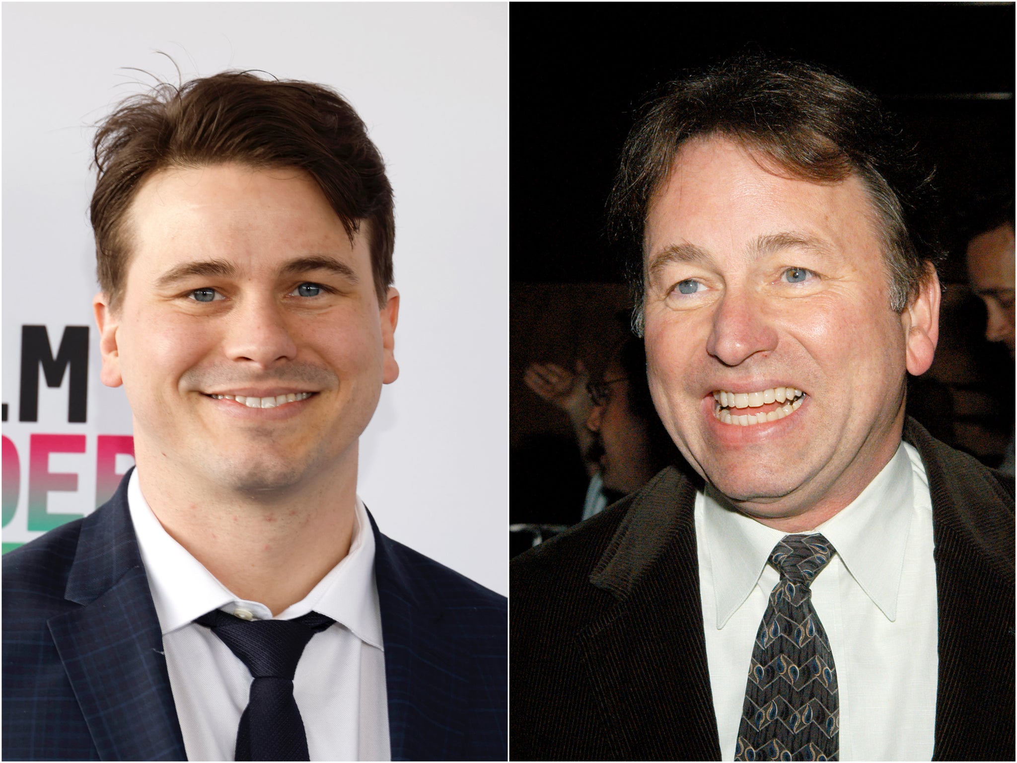 Jason Ritter (left) and his father John Ritter