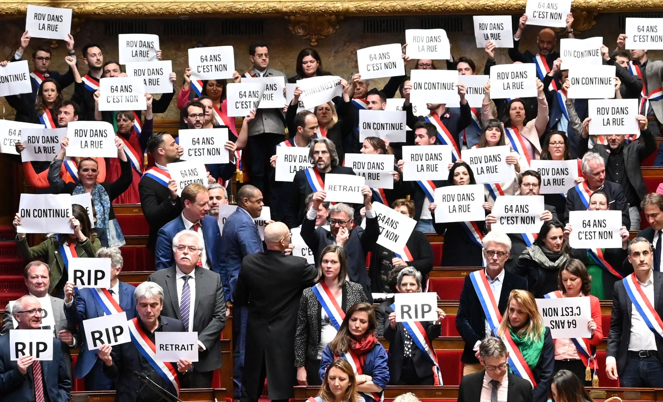 Macron Survives No-confidence Vote But Strikes And Protests To Continue ...