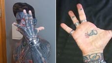World’s most modified man has finger chopped off to look like ‘devil’