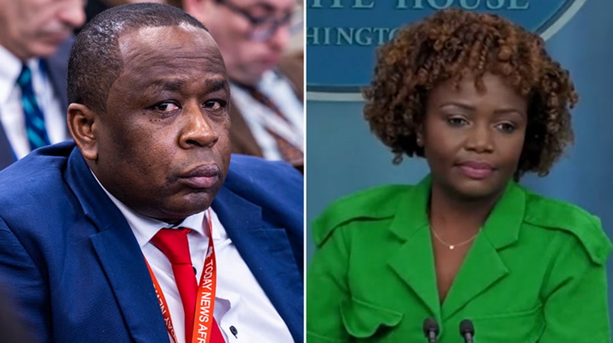 White House reporter shouts down Karine Jean-Pierre during clash over questioning