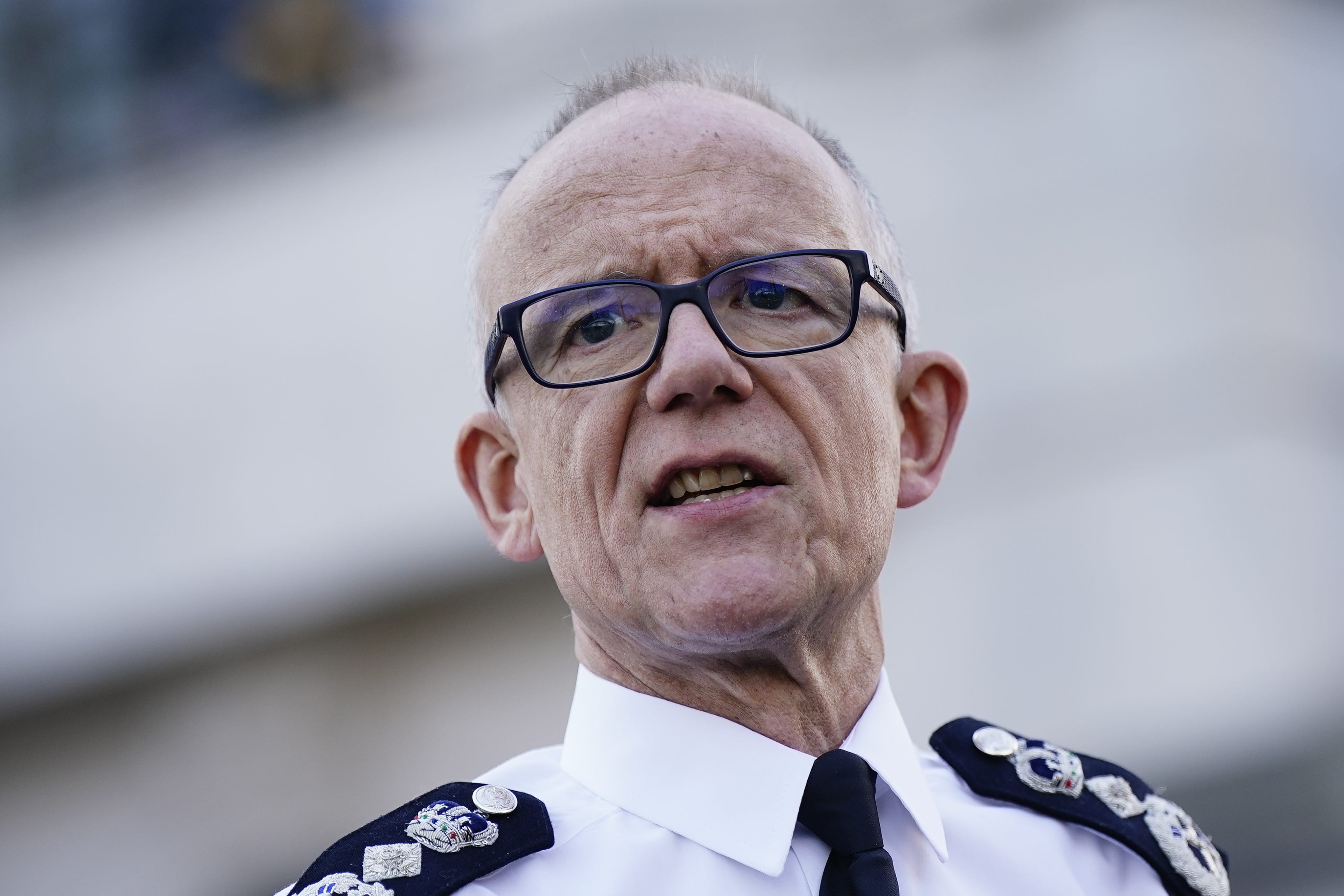 Metropolitan Police Commissioner Sir Mark Rowley refused to adopt the labels of institutional racism, misogyny and homophobia