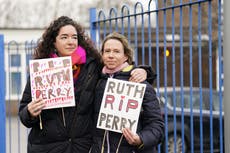 Teachers wear black arm bands during Ofsted inspection in solidarity with head who took own life