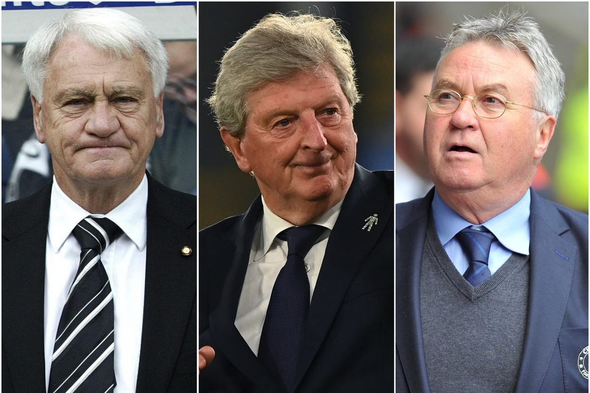 Roy Hodgson back in game at 75 &ndash; Premier League&rsquo;s oldest managerial appointments