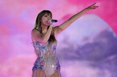 Taylor Swift kicks off Eras tour in dazzling designer fashion