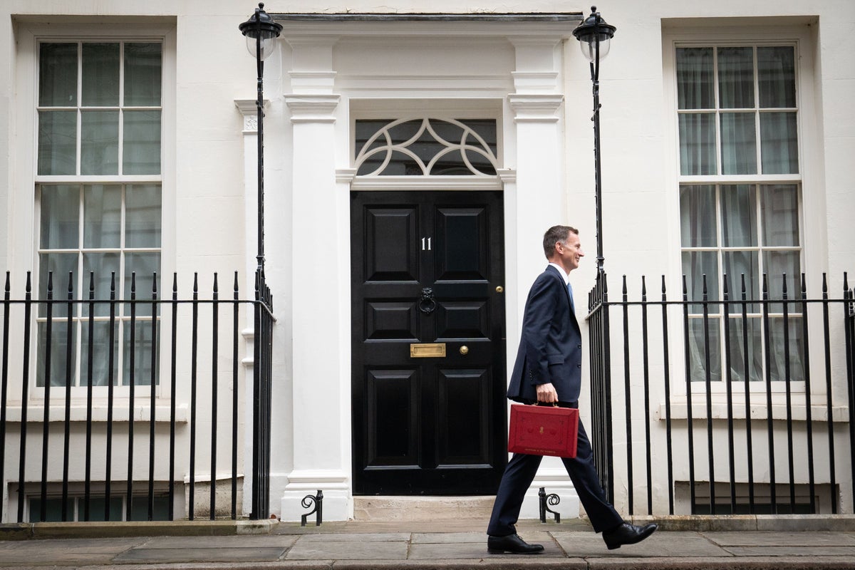 Inflation news – live: Update due as outlook for government finances ‘still grim’