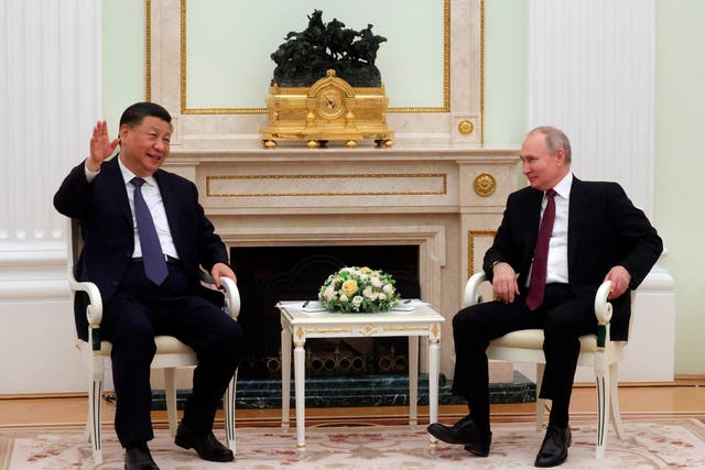 Russia China Uneasy Partners