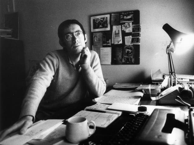 <p>Ian McEwan at his desk on 17 December 1979, a year after the publication of ‘The Cement Garden’ </p>