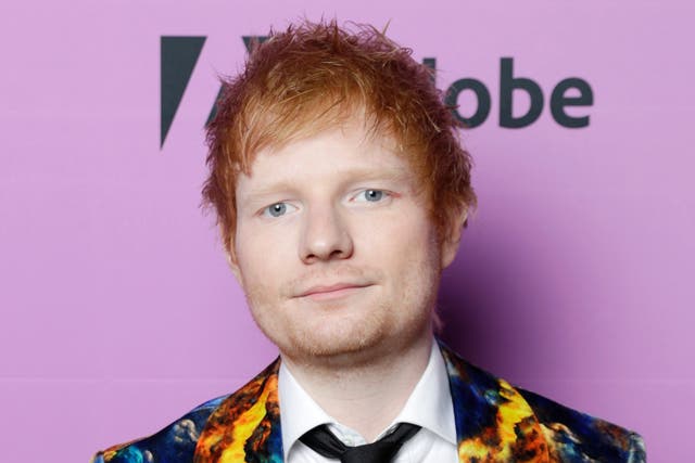 <p>Ed Sheeran pictured in 2021</p>